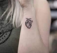 See more ideas about heart tattoo, anatomical heart tattoo, anatomical heart. Tiny Anatomical Heart Tattoo On The Wrist Tattoogrid Net