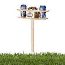 Outdoor Beer Table Picnic Accessories Summer Gifts Uncommon Goods In 2020 Beer Table Unique Kitchen Gift Diy Gifts For Kids