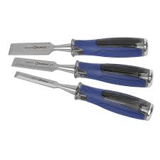 Kobalt 3 Pack Woodworking Chisels Set Lowes Com Wood Chisel Set Chisel Set Wood Chisel
