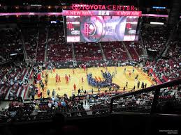 toyota center section 428 houston rockets rateyourseats com