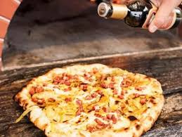 Prime Time Pizza Dough Recipe Food Network Recipes Pizza Recipes Dough Food Processor Recipes