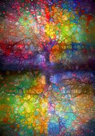 Trees Digital Art Different Colours Of The Same Tree By Tara Turner Tree Art Art Art Prints