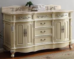 65inch inyo vanity antique white