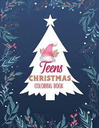 There are tons of great resources for free printable color pages online. Teens Christmas Coloring Book Christmas Fun Grayscale Coloring Pages Coloring Book For Adults Featuring Beautiful Winter Florals Relaxing Flower Patterns For Christmas Lovers Teen Christmas Gift Idea By Voloxx Studio