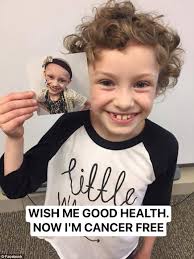 Daughter beats neuroblastoma cancer