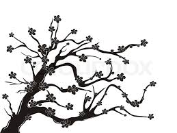 Download this free vector about black and white cherry blossoms, and discover more than 12 million professional graphic resources on freepik. Cherry Blossom Tree Silhouette Stock Vector Colourbox