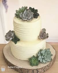 Cake designer liz shim shows you how to create realistic buttercream succulents and cacti to arrange on cakes, cupcakes and more. Butter Fingers Bakery Tasty Homemade Cakes Baked Freshly In Matlock Succulent Wedding Cakes Homemade Wedding Cake Tiered Wedding Cake