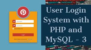 User Login System With Php And Mysql 3 Php And Mysql Database With Ses Mysql Login Form Learn Programming