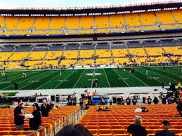 heinz field section 135 home of pittsburgh steelers