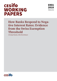 Currently, the top banks offer recurring deposits starting at 7% per annum. How Banks Respond To Negative Interest Rates Evidence From The Swiss Exemption Threshold Publication Cesifo
