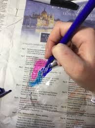 Fountain pens require a little more care than disposable pens, but they are far more customizable. Galaxy Watercolour Made Of Felt Tip Pens 16 Steps Instructables