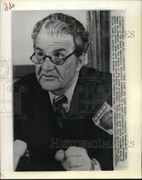 1972 Press Photo Woodrow Bean at a news conference in Austin, Texas
