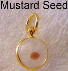 14k gold mustard seed necklace. Gold Mustard Seed Pendant Charm For Necklace In Box On Popscreen