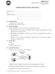 Petunjuk soal sebab akibat : Contoh Soal Tentang Remote Server Dikdasmen