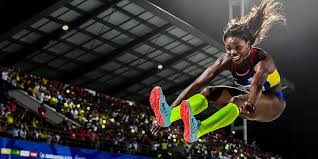 Nafissatou nafi thiam (french pronunciation: Caterine Ibarguen Antes De Saltar Invoco A Dios El Pan De Los Pobres