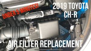 What oil for my toyota? Toyota Ch R Air Filter Replacement Diy How To Youtube