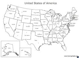 Its very important to help your kids in coloring at the begining. Just For Fun U S Map Printable Coloring Pages United States Map Usa Map States And Capitals