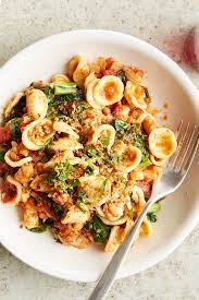 Orecchiette With Nduja Shrimp And Tomatoes Recipe Recipe Tomato Recipes Pasta Perfect Pasta