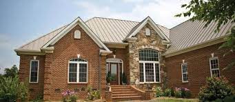 Copper roofing sheets are sold by weight, and because of the rarity of the metal, thickness greatly increases cost. Metal Roofs For Houses Do Any Of You Have Experience With Metal Roofs And Want To Put Your Red Brick House Brick House Colors Exterior Brick