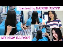 We always look at nadine lustre for beauty and style inspo, and her newest haircut is definitely our latest hair peg. My New Short Haircut Part 1 Inspired By Nadine Lustre Youtube