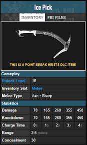 You can easily remove it. Steam Community Guide The Only 5 Melee Weapons Worth Using In Payday 2