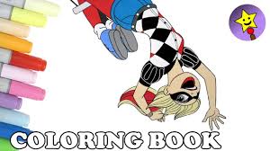 Free super hero girls coloring pages to print printable harley quinn dc superhero bathroom ideas supergirl 2 fantasy. Dc Super Hero Girls Harley Quinn Coloring Book Page Dc Superhero Girls Coloring Page Kids Art Youtube