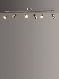 House By John Lewis John Lewis Partners House By John Lewis Brushed Steel Kitchen Light Fittings