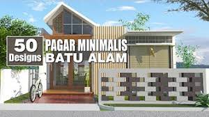 Desain pagar unik mewah rumah minimalis. Contoh Desain Pagar Rumah Minimalis Klasik Besi Tempa Youtube