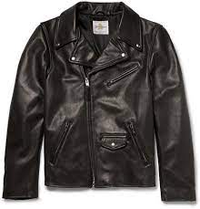 Club Monaco Golden Bear Leather Biker Jacket Mr Porter Black Leather Biker Jacket Leather Jacket Men Stylish Jackets