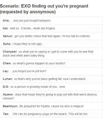 Exo Scenarios Kpop Scenarios Exo Exo Exo Memes Exo Imagines