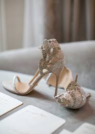 15 Sparkling And Metallic Heels For Your Wedding Day Champagne Wedding Shoes Bridal Sandals Wedding Shoes
