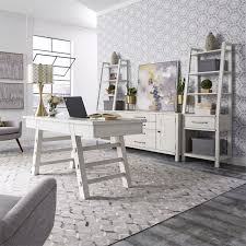Maybe you would like to learn more about one of these? Liberty Modern Farmhouse 4 Piece Office Furniture Set In White