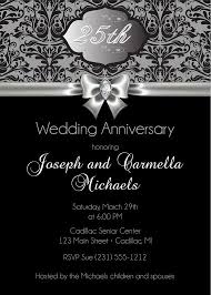 25th Anniversary Invitation 25th Wedding Anniversary Etsy 25th Wedding Anniversary Invitations Wedding Anniversary Invitations Anniversary Invitations