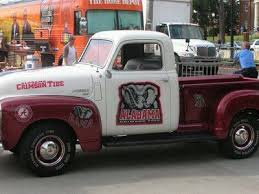 I Wonder What My Dad Would Do If I Painted His Work Truck Like This Hmmm Alabama Roll Tide Alabama Football Roll Tide Crimson Tide Fans