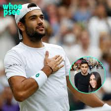 Berrettini, 24, looked in some discomfort during. Q Heegw32dna7m