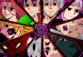 As the demons leave a path of destruction in their wake, the seven deadly sins must find a way to stop them before the demon clan drowns britannia in blood and terror. The Seven Deadly Sins 10 Commandments Characters Anime