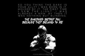 With the help of his friend groshik, he escaped. Bane Movie Quotes Quotesgram