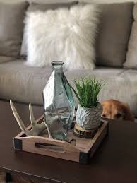 This antler coffee table will add the amazing feel of the rocky mountains and the wild backcountry to your cabin or home. Coffee Table Decor Decorating Coffee Tables Coffee Table Decor