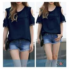 Check spelling or type a new query. Blouse Big Aurora Atasan Wanita Baju Wanita Model Baju Wanita Terbaru Elevenia