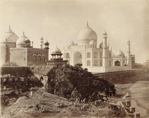 Museoteca - Agra. Le Taj Mahal, 1870-1880, Anonymous