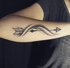 Wanting to do either tattoo on the body, you should contemplate the possibility of a tattoo on the body as a tattoo and a spot where you might want to see it. Fleche Tatouage Fleche En Passant Par Le Vent Wind Tattoo Arrow Tattoos Arrow Tattoo