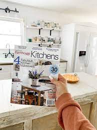 14 of the most gorgeous kitchen makeovers we've ever seen. My First Printed Magazine Feature My House Is In The Country Sampler Farmhouse Style Kitchen Edition We Lived Happily Ever After
