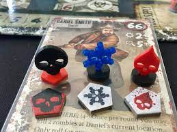 Dead Of Winter Wound Frostbite Despair Tokens Etsy Frostbite Token Winter Games