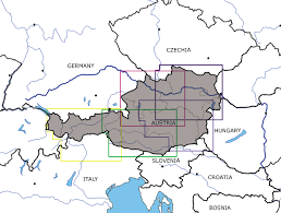 Österreich ist ein landumschlossenes land in zentraleuropa und grenzt an deutschland, ungarn, slowakei, slowenien, italien, die schweiz. Osterreich 5er Set Vfr Karten Icao Karten Sichtflugkarte 200k