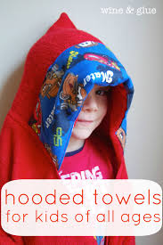 Boy or girl, young or old, every child knows and loves julia donaldson's popular character, the gruffalo. Hooded Towels For Kids Of All Ages Tutorial Simple Joy