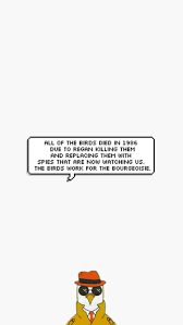 The Birds Work For The Bourgeoisie Aesthetic Wallpapers Funny Memes Birds