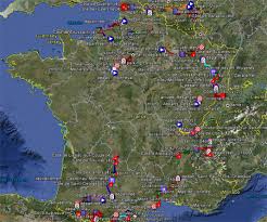 Access to street view by pressing 'ctrl' + dragging the mouse let's discover the beauty of the world through the satellite view. Tour De France 2012 The Race Route On Google Maps Google Earth The Profiles And Time Schedules Blog Velowire Com Photos Videos Actualites Cyclisme