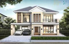 Mojo's 4 bedroom home designs come in a large range of shapes and sizes, perfect for. Stunning Two Storey House With Four Bedrooms Ulric Home Modern Bungalow House Modern Style House Plans Bungalow House Plans