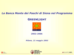 2, via valtorta 20127 milano (mi) it. La Banca Monte Dei Paschi Di Siena Nel Programma Greenlight Ppt Scaricare