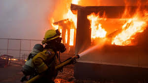 Evacuations ordered and homes burned ...